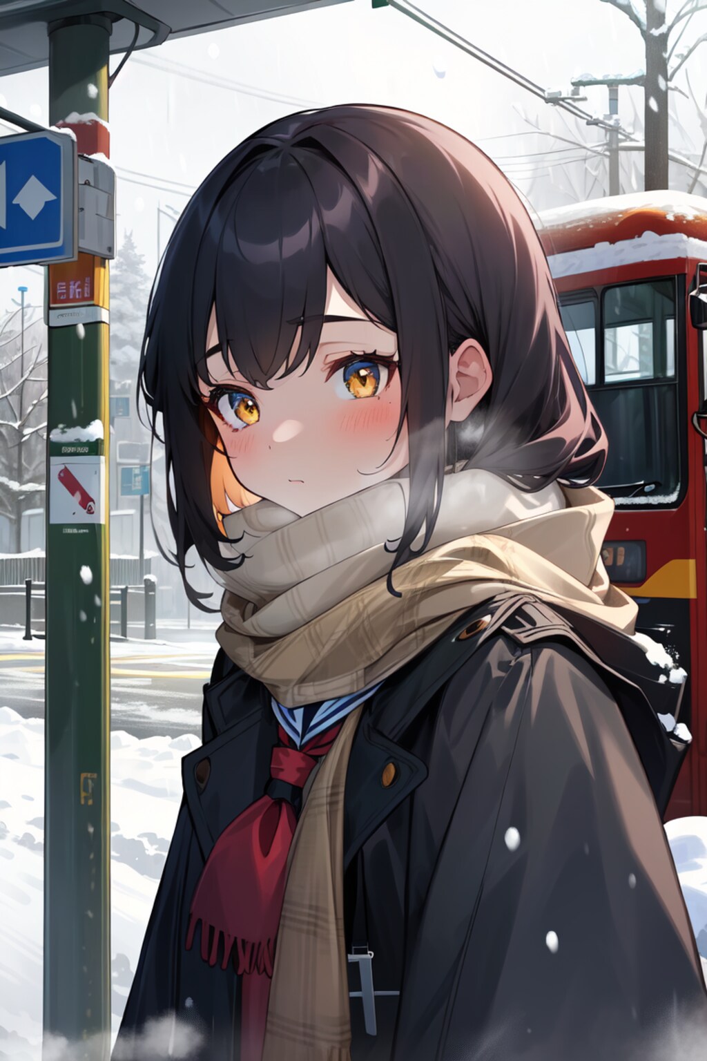 近づいた足音君ならいいのに、違うって違うって知ってるけど……