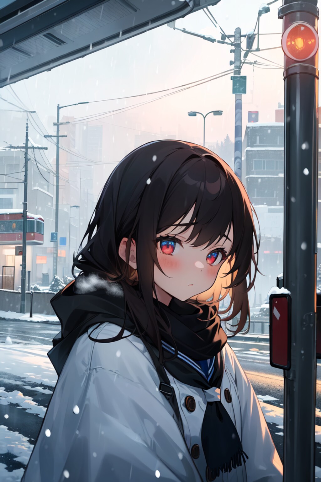 近づいた足音君ならいいのに、違うって違うって知ってるけど……