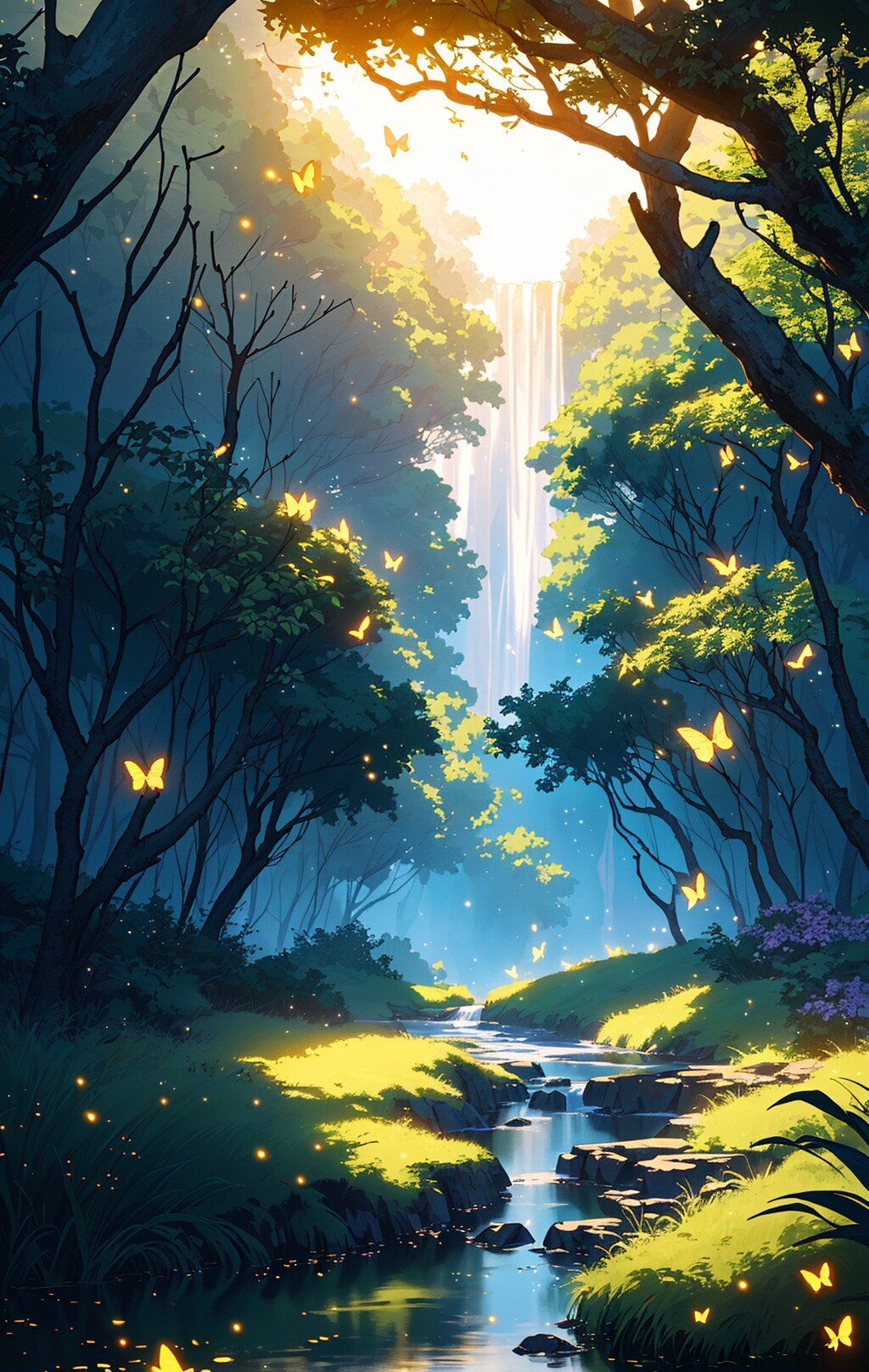 A quiet and peaceful fantasy world