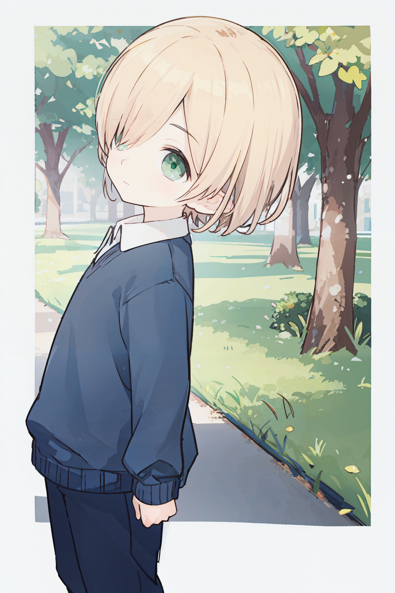 フレームを飛び出して