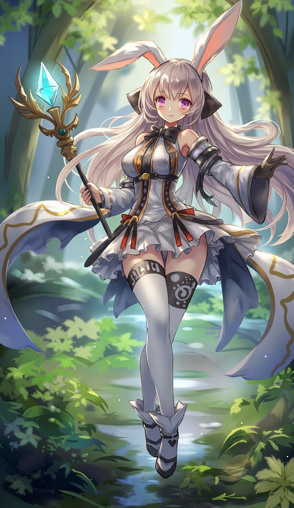 うさぎの花の魔法使い