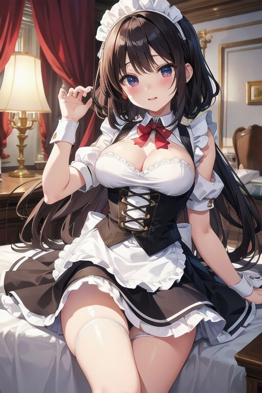 可愛いメイドさん
