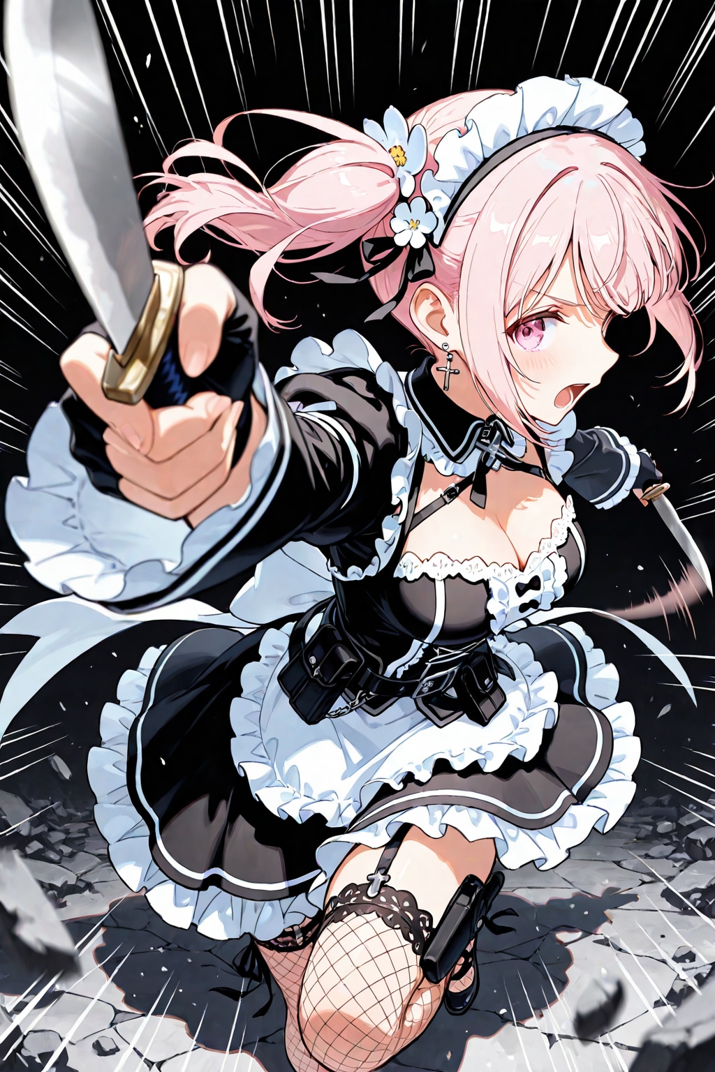 メイドさん✕ナイフ