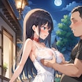 夜の散歩① 8枚目