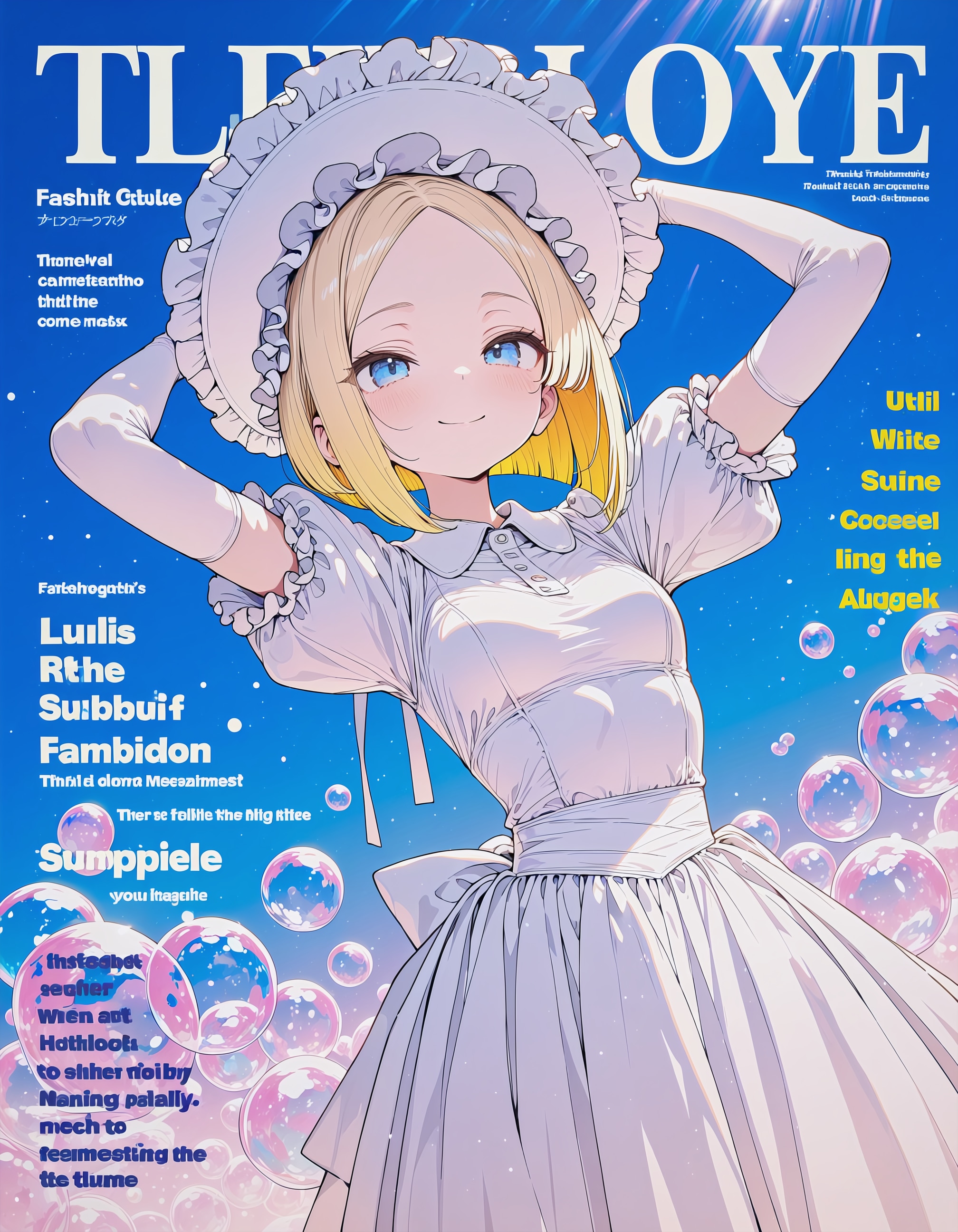 白帽子と白ドレス | の人気AIイラスト・グラビア