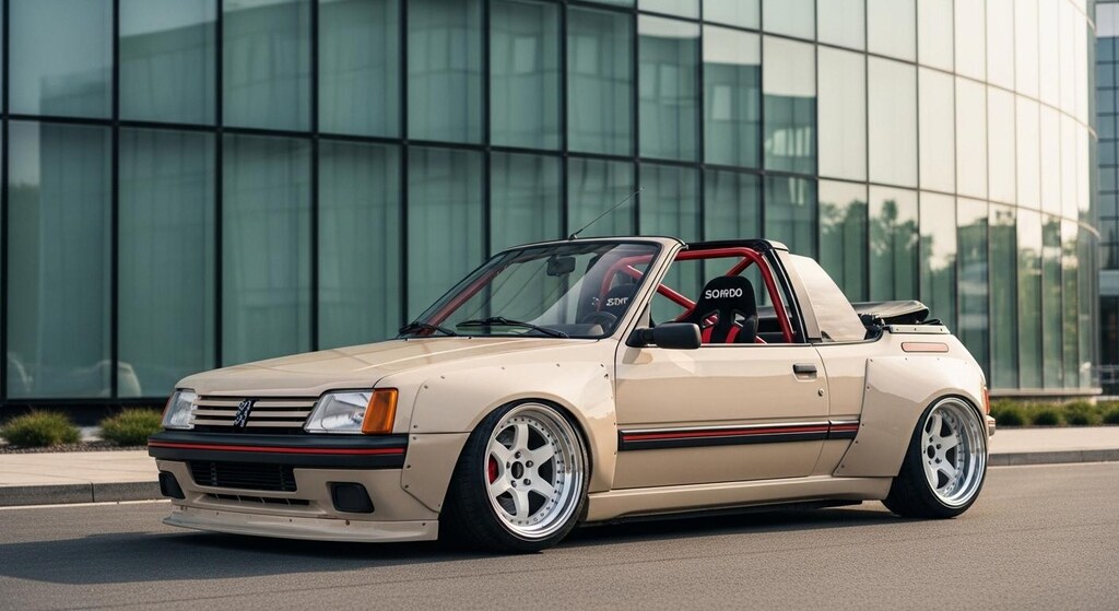 プジョー205オープンカー