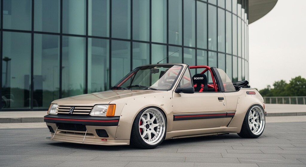 プジョー205オープンカー
