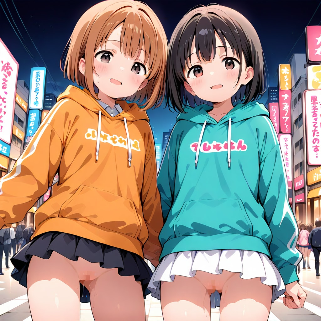 ノーパンって興奮するね。もう誰でもいいから入れて〜♡