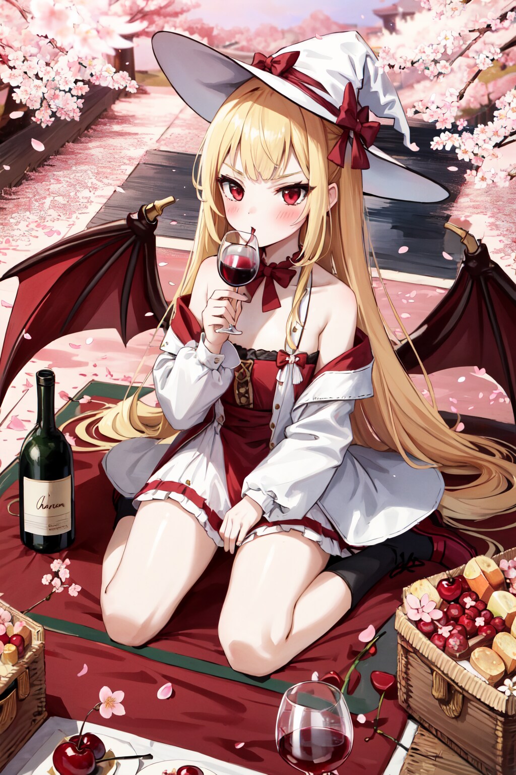 魔法使いの花見
