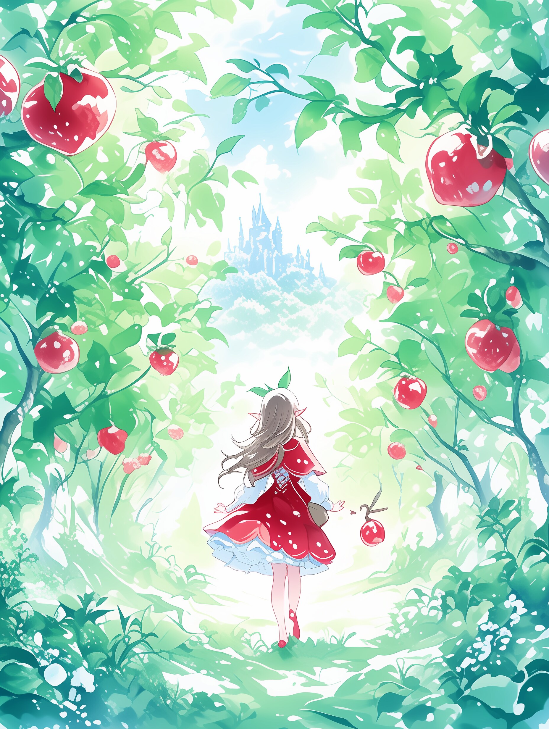 果実の森を抜けて | の人気AIイラスト・グラビア