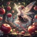 りんごの妖精 3枚目