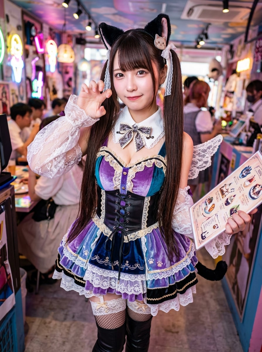 黒ツイにゃん