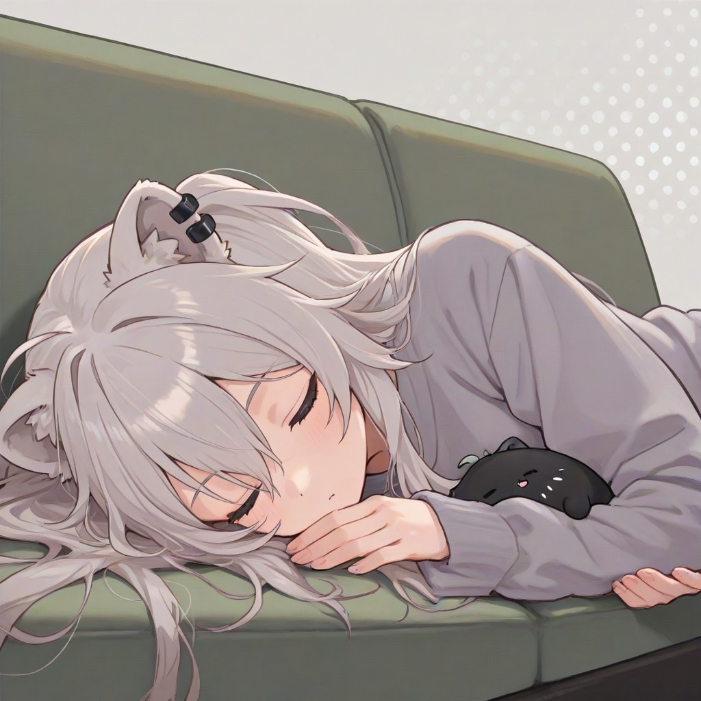 『ライオンは寝ている』