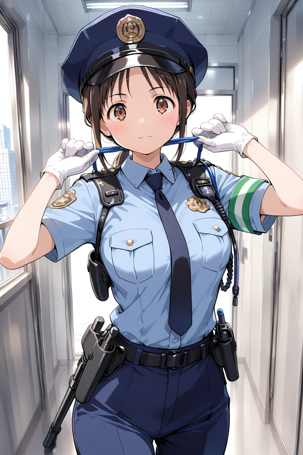 美少女婦人警官 | の人気AIイラスト・グラビア