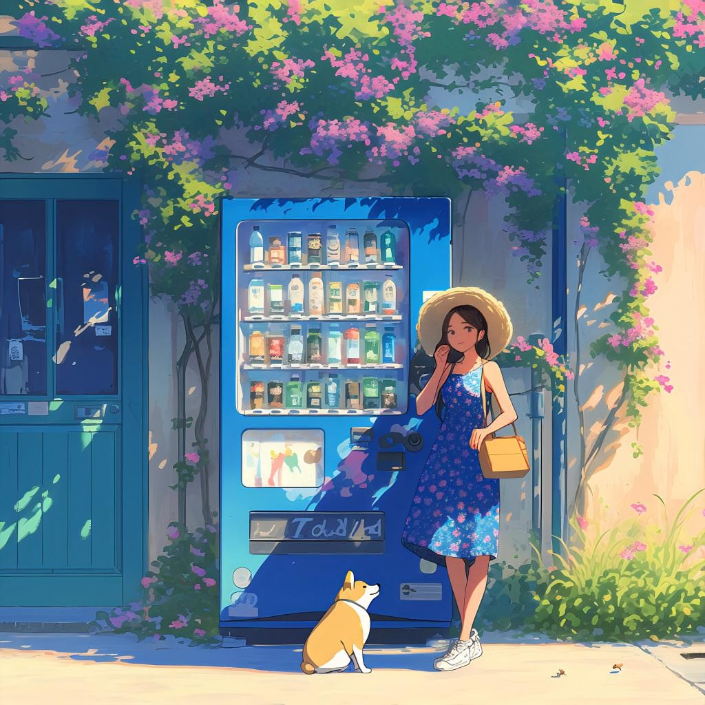 自動販売機と君