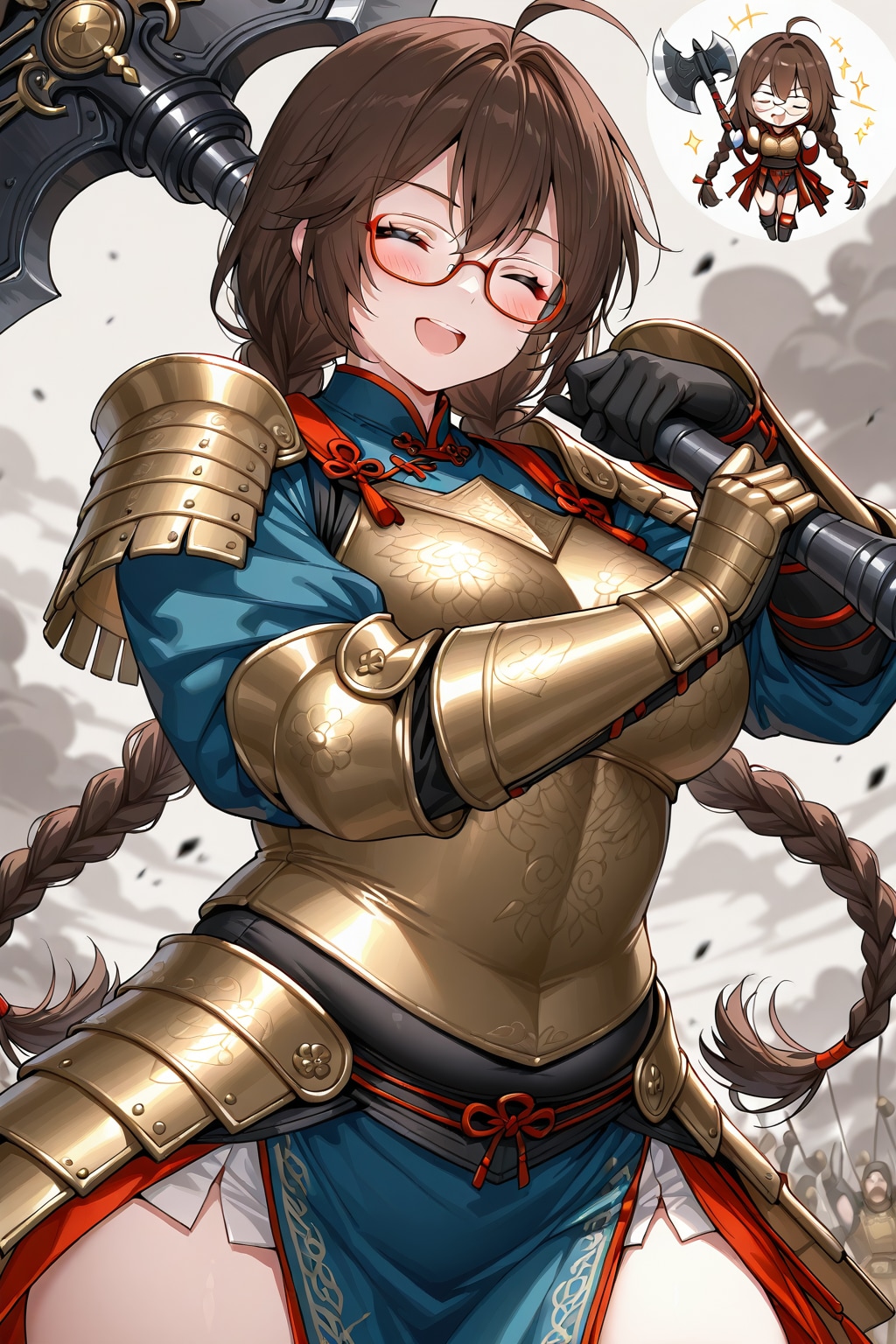 怪力すみかちゃん、三国志では「虎痴」許褚ポジション