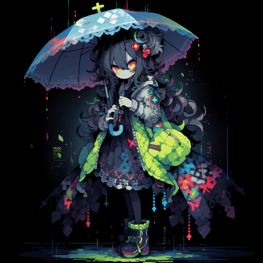 夜×雨×8bit