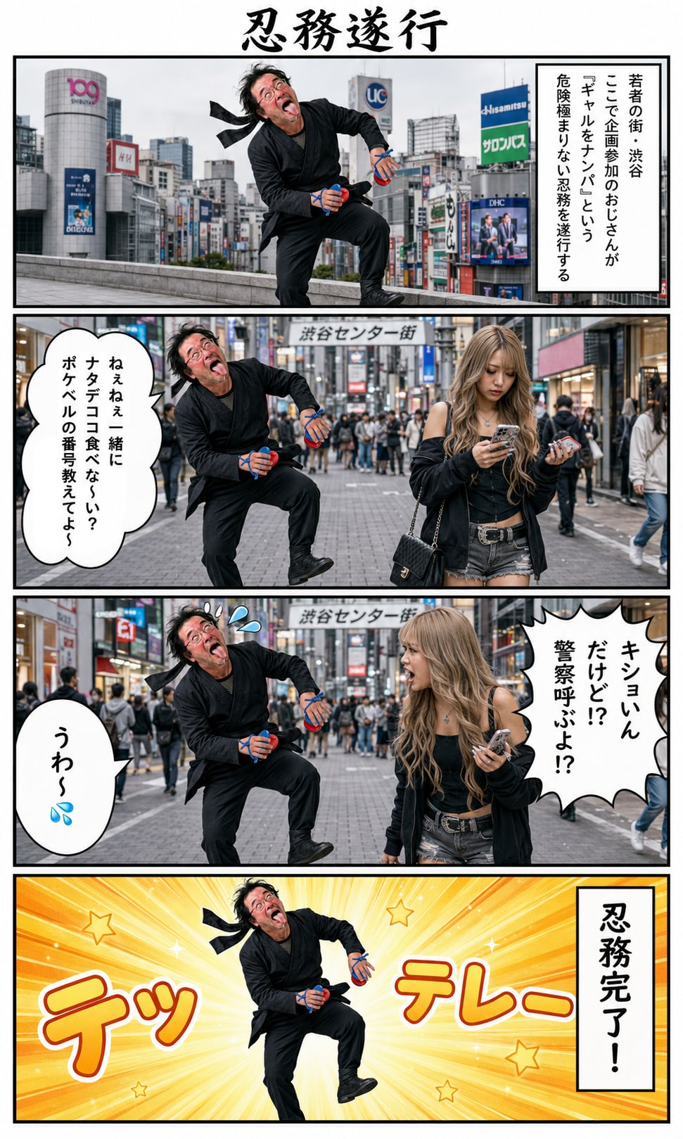 【漫画】忍務遂行