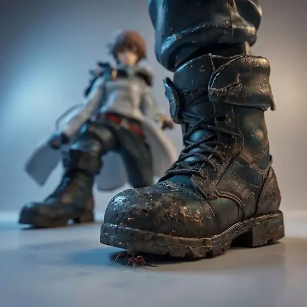 蟻さん、ピンチ