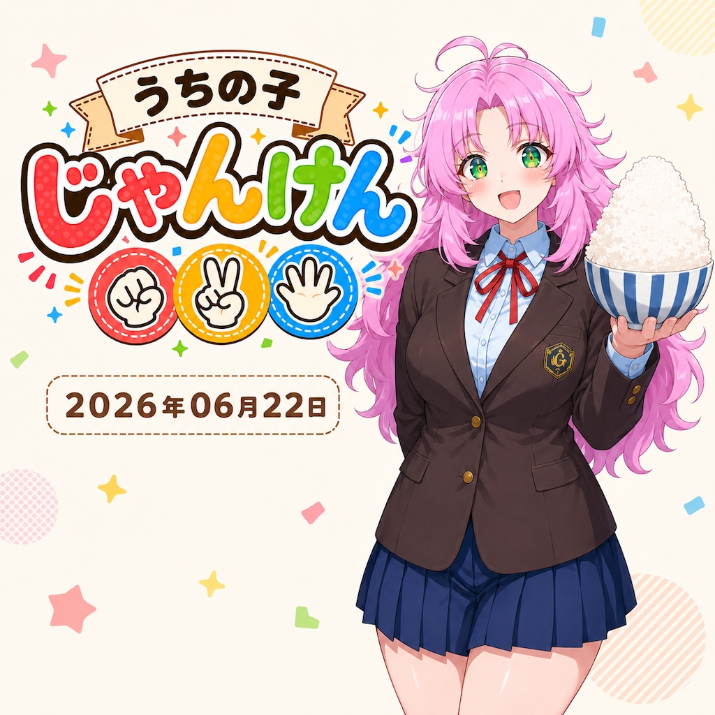 うちの子じゃんけん 2026/06/22