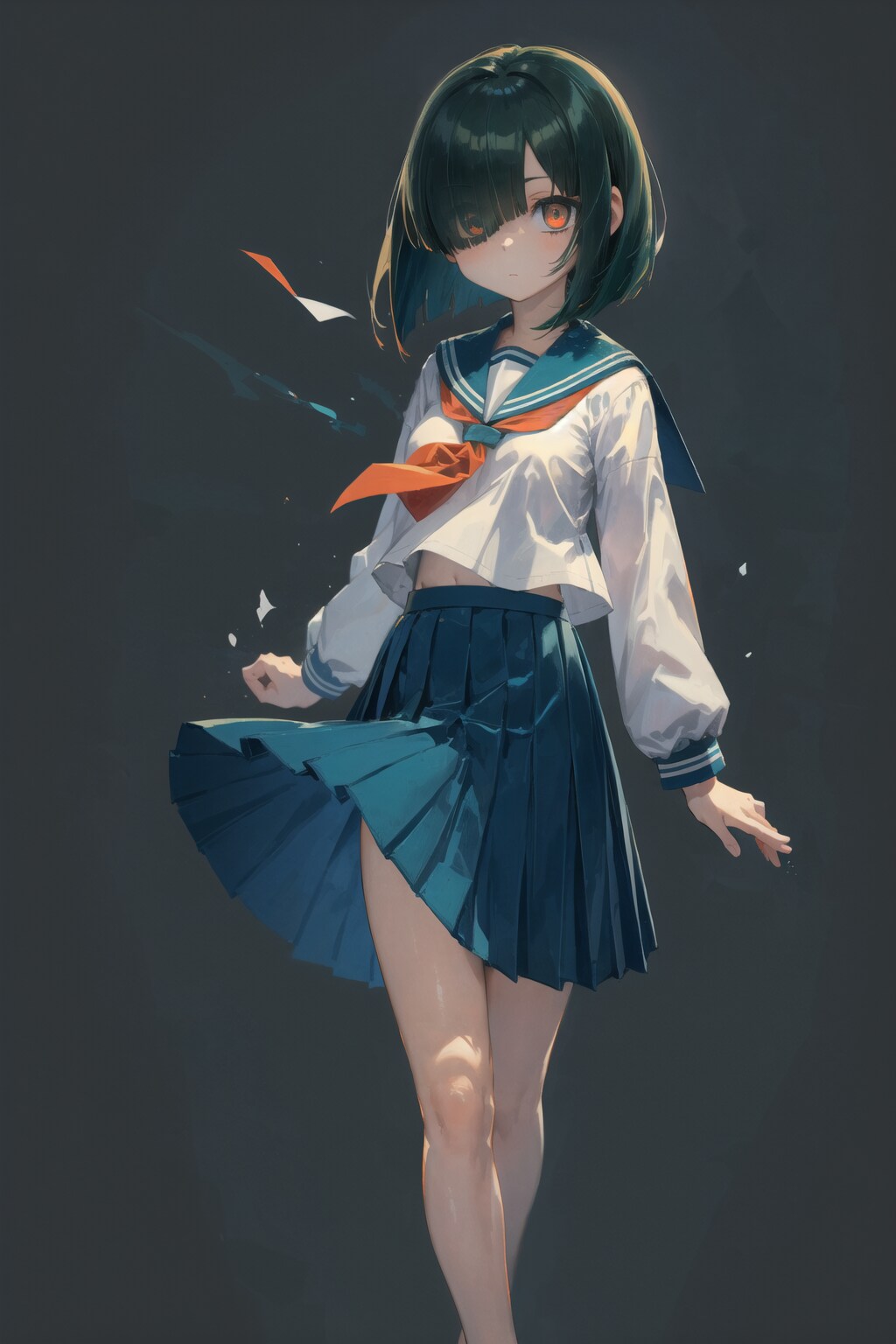 推しキャラがすでに制服姿