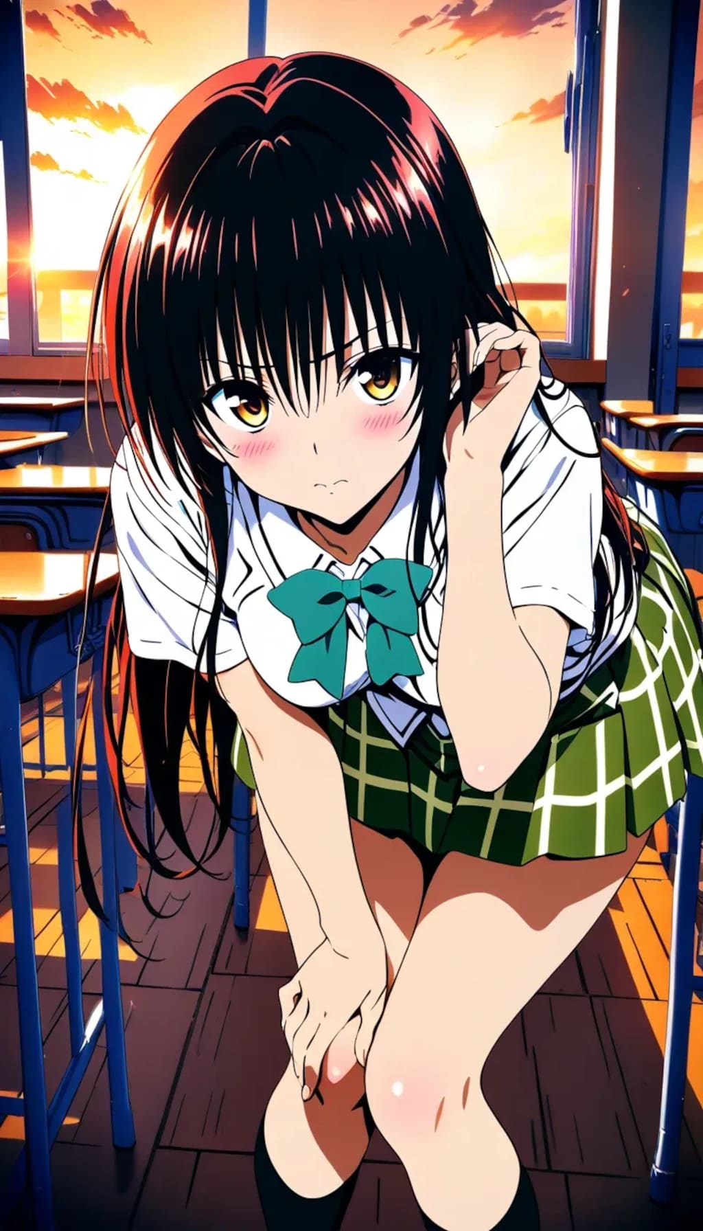 ToLoveる『もしかして、待っててくれたの……？』古手川