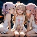 なかよし3人家族 #17 - 謎のナイトラウンジ♡ 4枚目