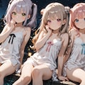 なかよし3人家族 #17 - 謎のナイトラウンジ♡ 3枚目