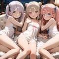 なかよし3人家族 #17 - 謎のナイトラウンジ♡ 2枚目
