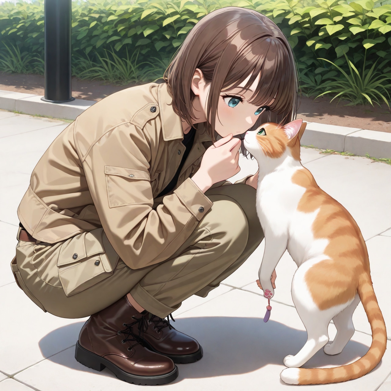 猫と女の子 | の人気AIイラスト・グラビア