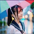 雨の中の下校② 2枚目