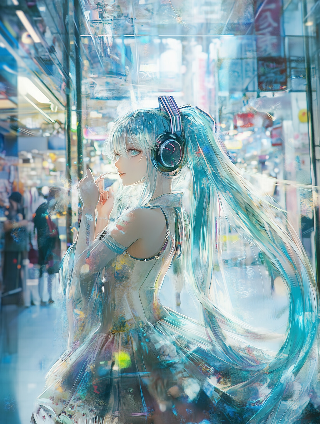 虚構世界のミク