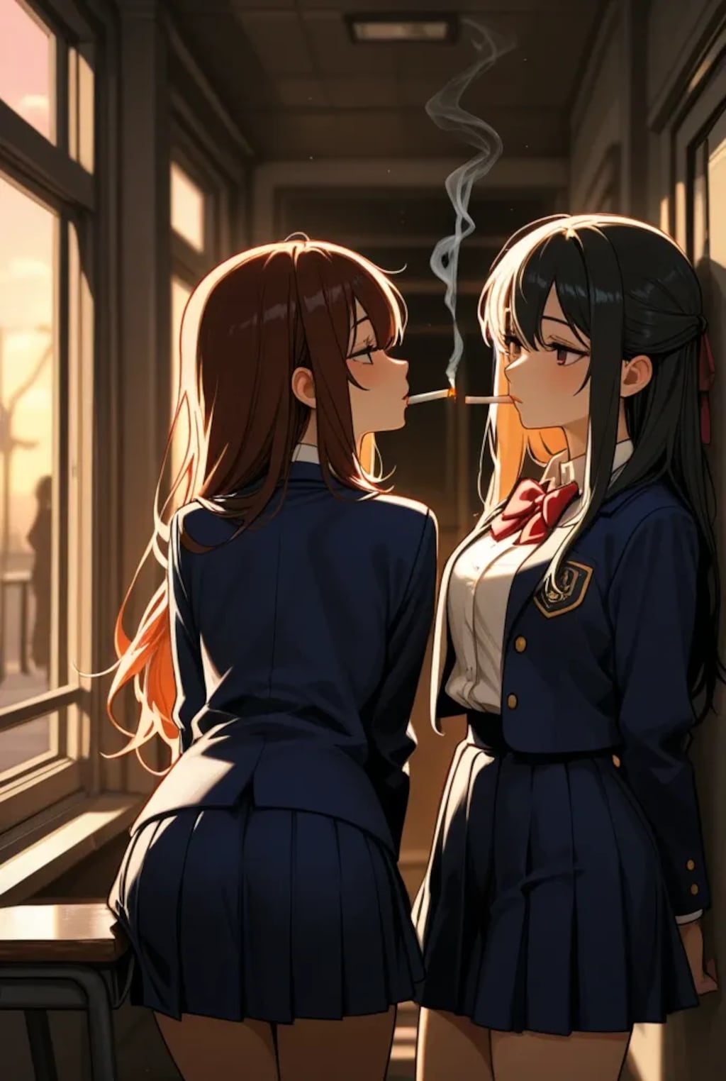 タバコ女子