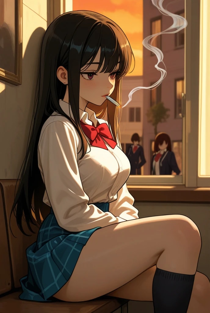 タバコ女子 | の人気AIイラスト・グラビア