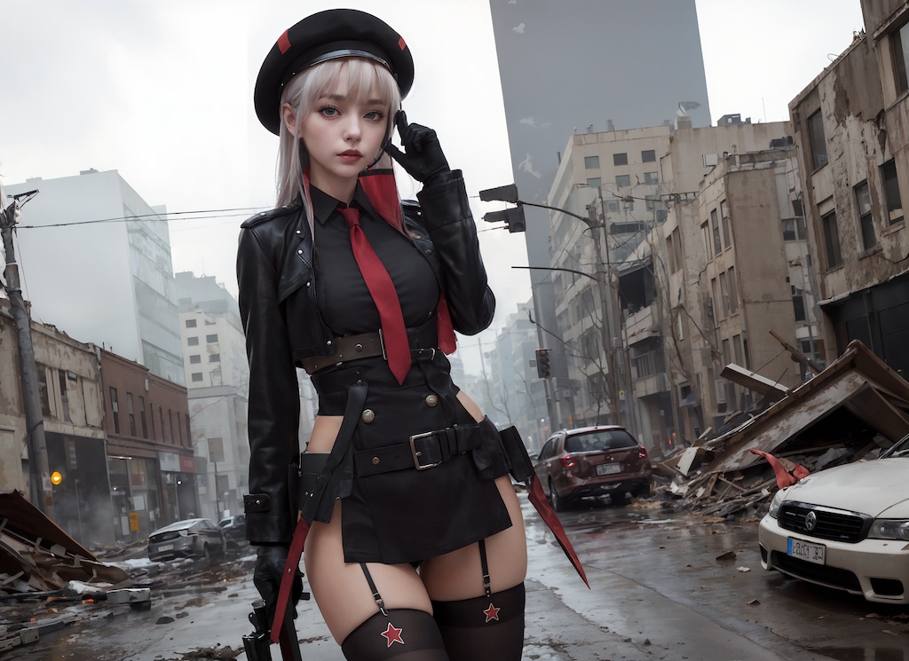 ラピのコスプレ（メガニケ）