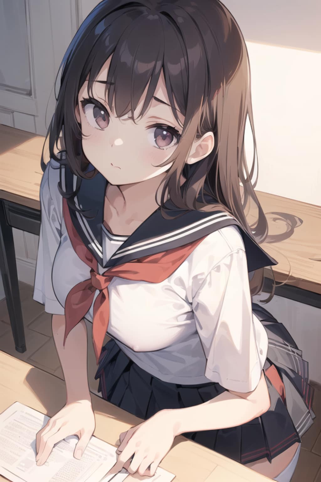 ただただかわいい茶髪の子2
