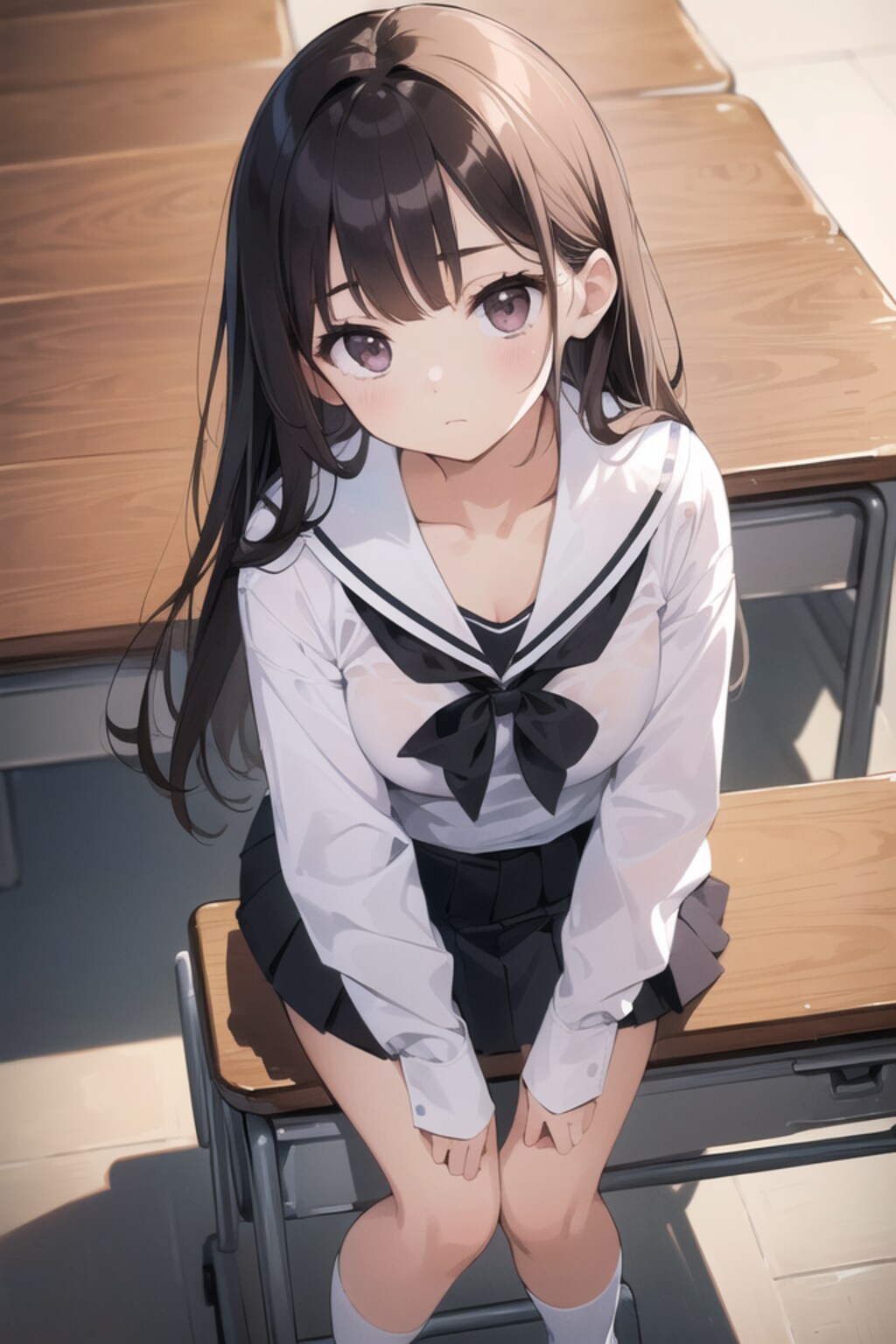 ただただかわいい茶髪の子2