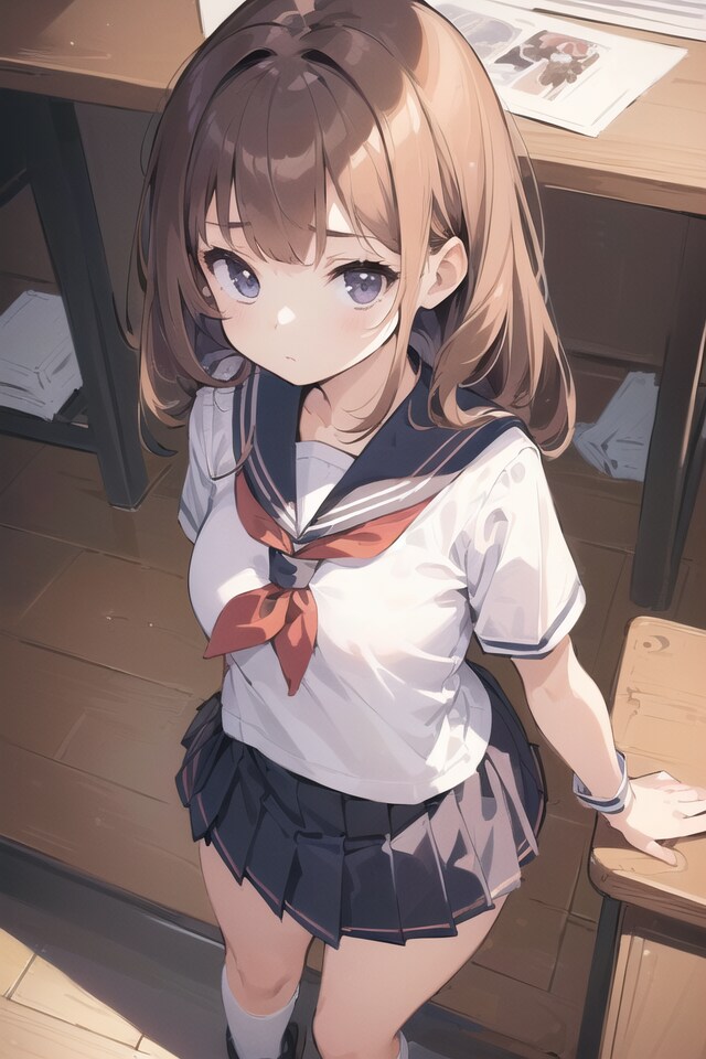 ただただかわいい茶髪の子2