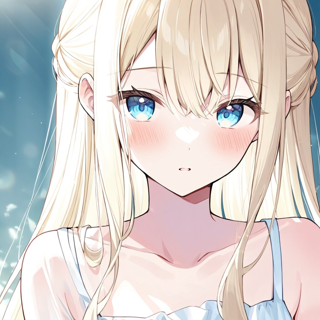 金髪碧眼の少女