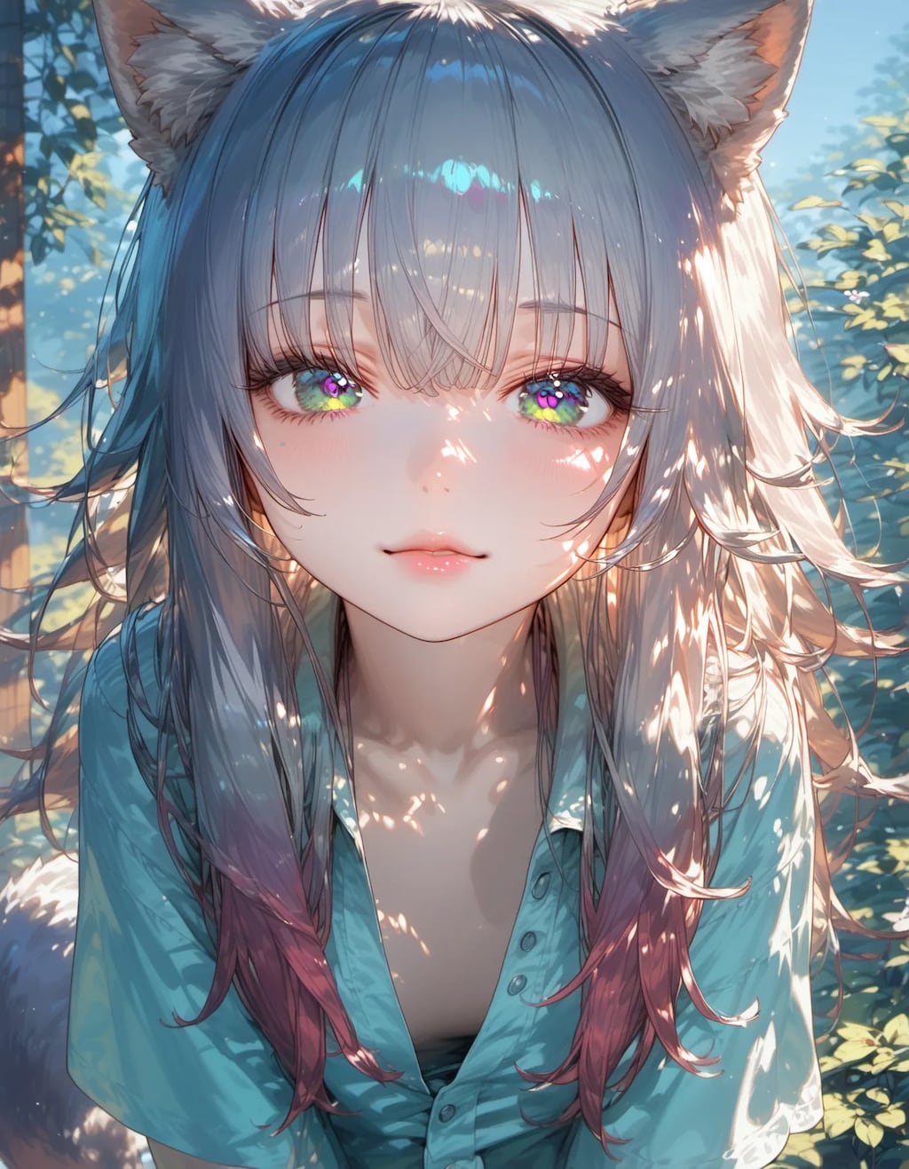 Prismatic Gaze of the Sylvan