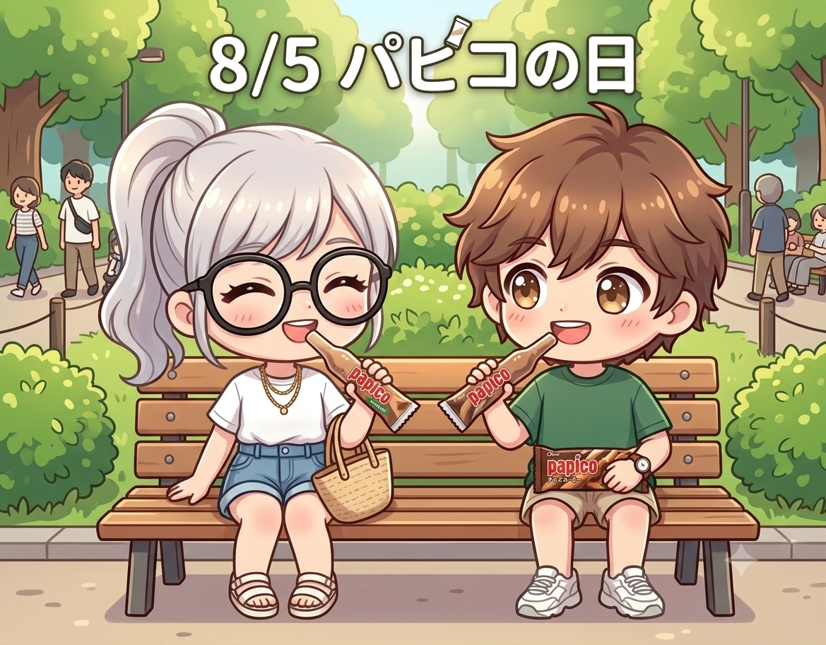 今日は「パピコの日」