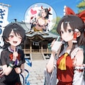きょうのれいむさん（牛乳の日） 2枚目