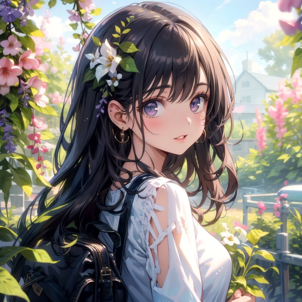 春の花園