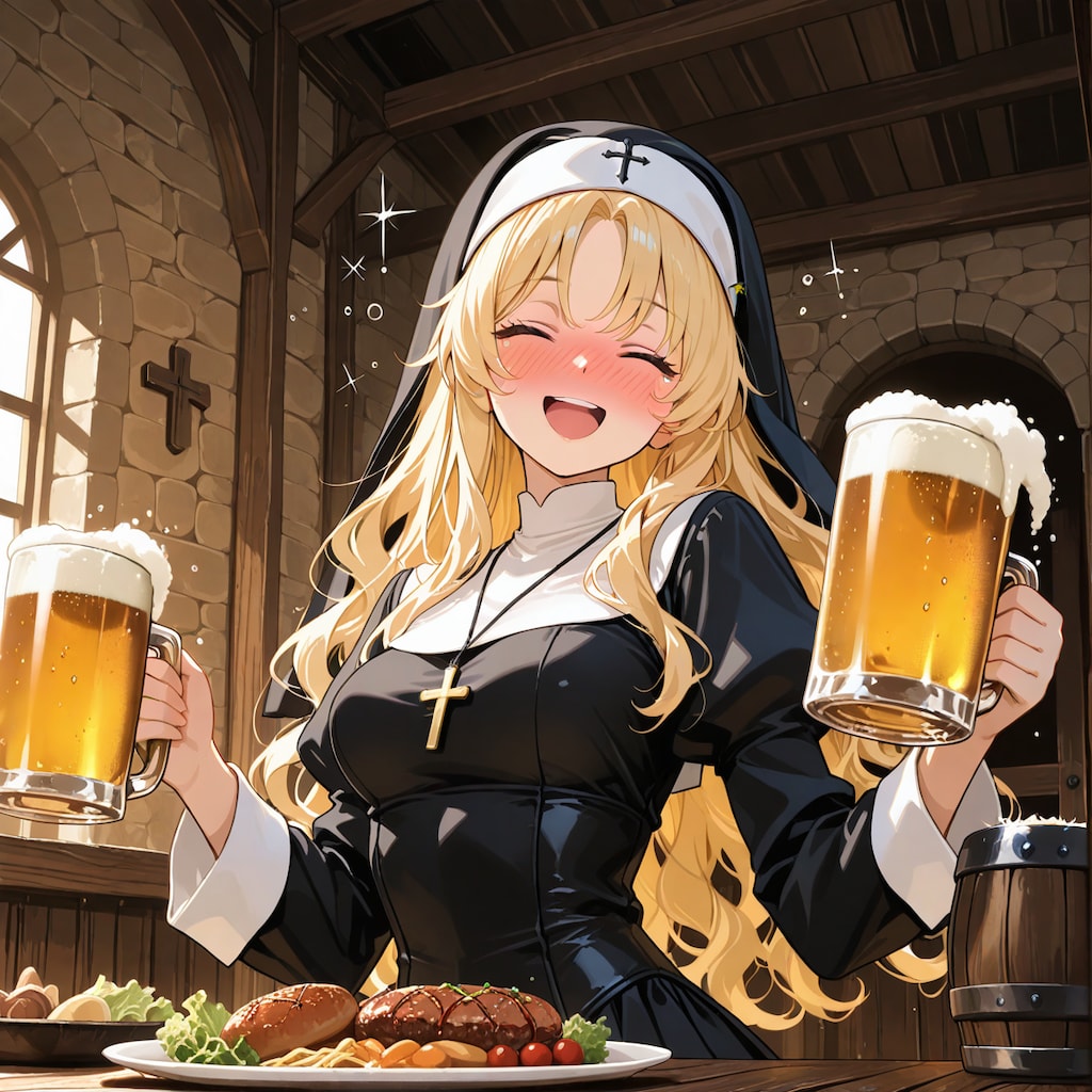 お酒大好きラべリアちゃん