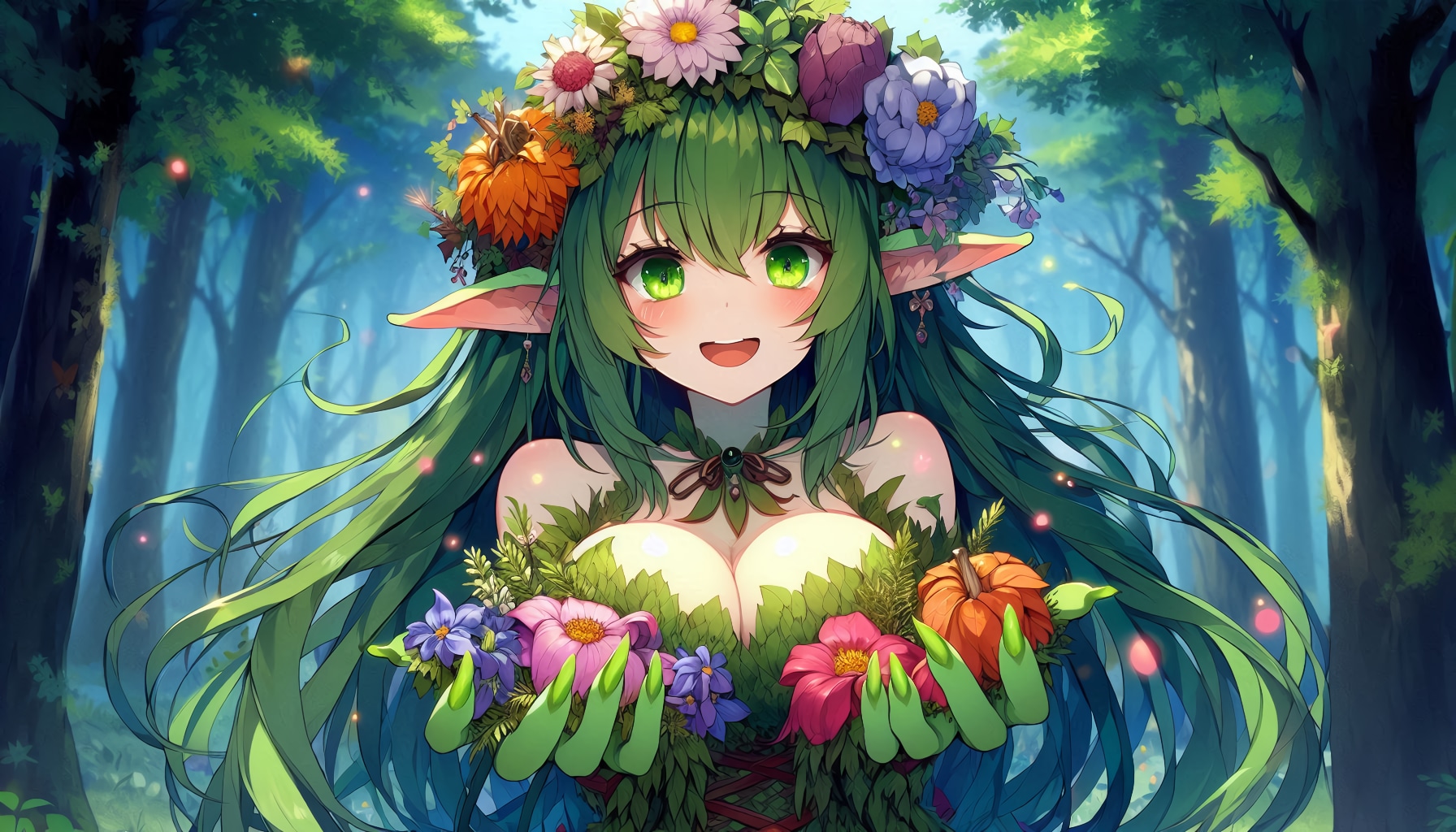 【16号】樹霊妃（仮）11 | の人気AIイラスト・グラビア