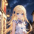 プラハの夜(習作) 2枚目