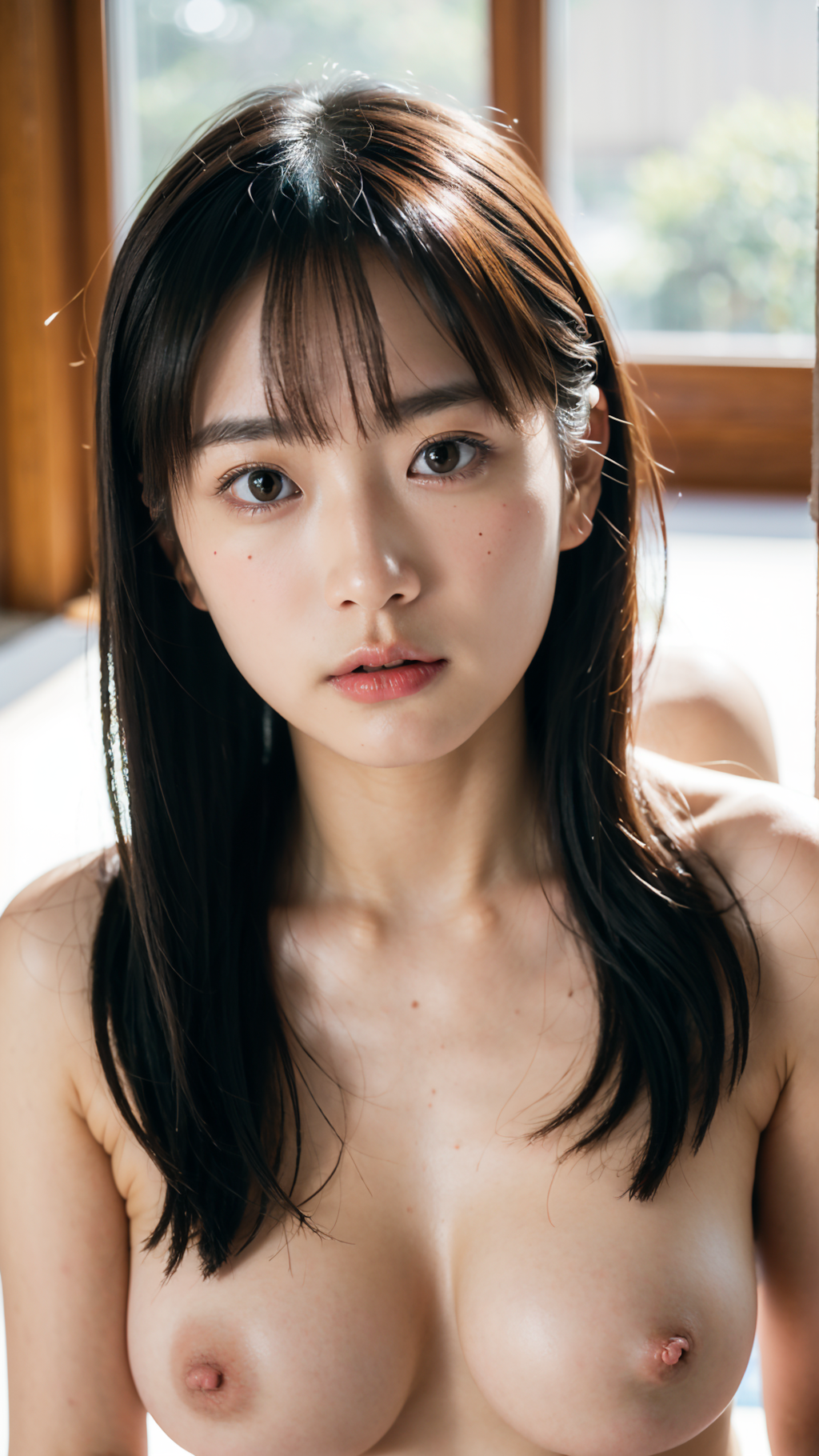 清楚な瞳の無防備な午後