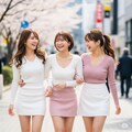 上京の3人 4枚目