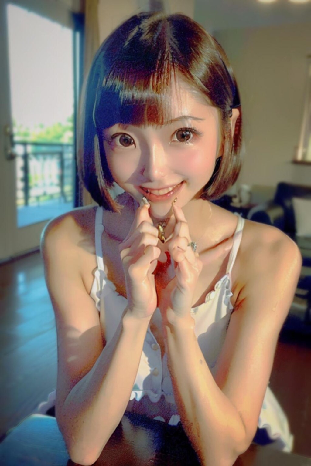 ぶりっこしてみたの💚
