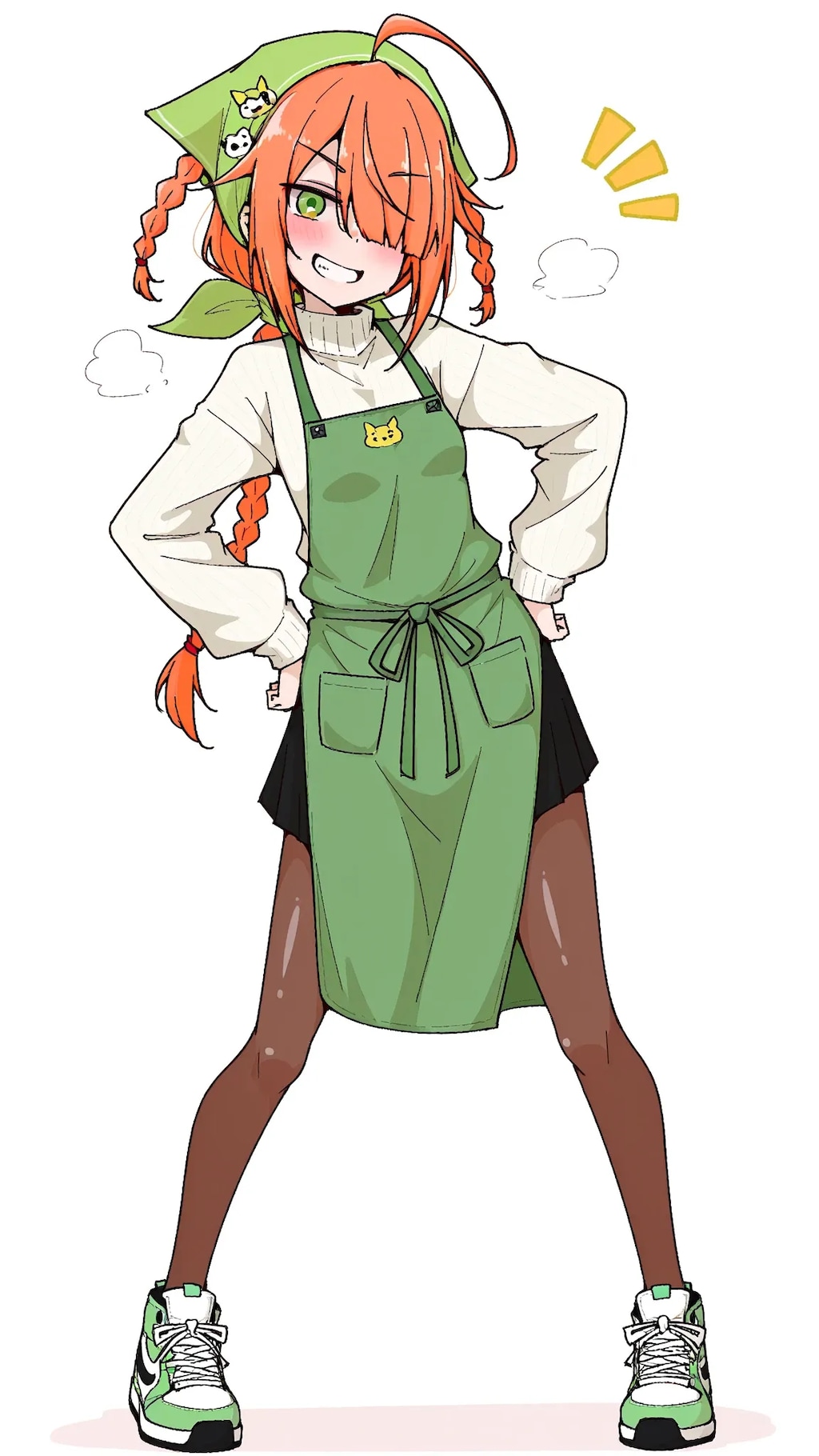 目隠れちゃん☆（ブランドフルドちゃん☆）